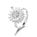 Sunflower Super Sparkle Spinning Ring