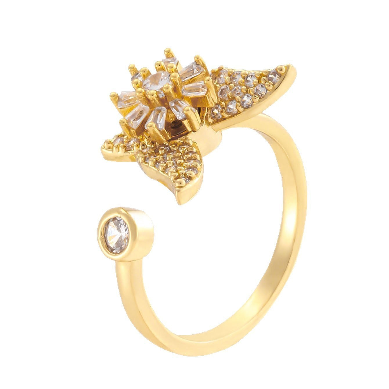 Butterfly Diamond Flower
