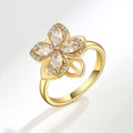 Diamond border clover