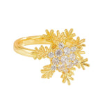 Snowflake Spinner Ring